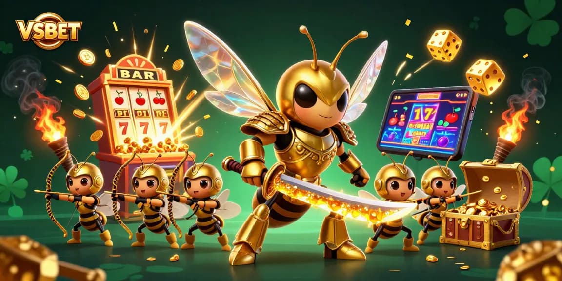 Experience thrilling wins with VSBET's vibrant casino action featuring slot machines and jackpot excitement.