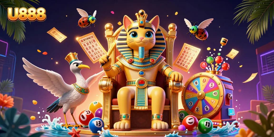 U888 players enjoy vibrant lottery games with dynamic visuals and engaging characters, enhancing gaming excitement.