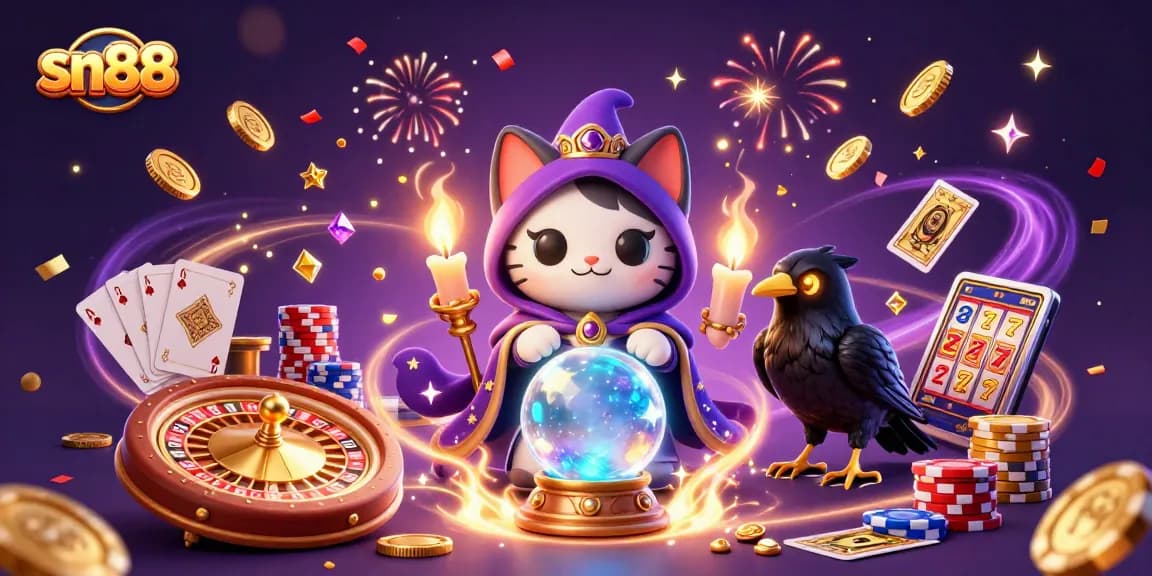 Spin the fun at sn88 with lively characters and vibrant casino elements.