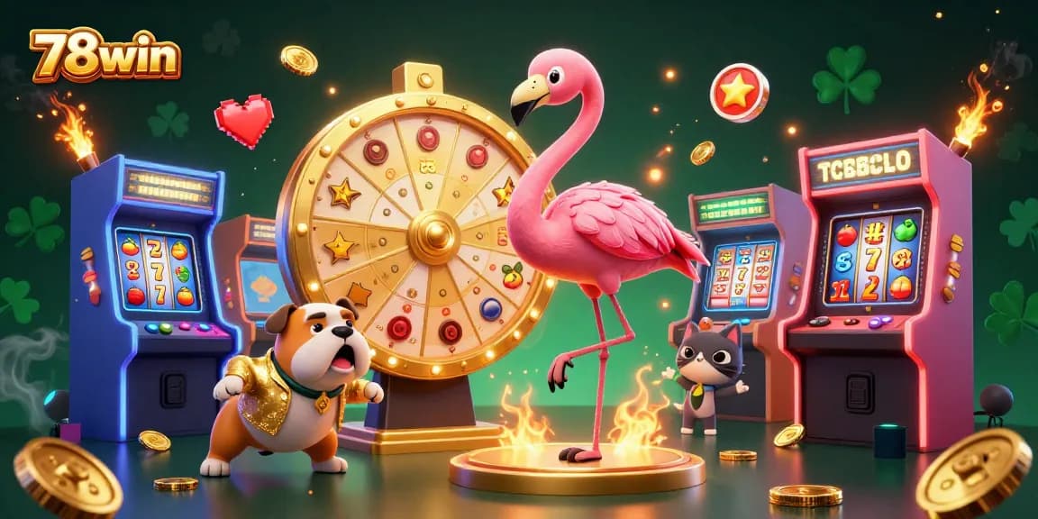 Experience thrilling wins at 78win with vibrant slot games and exciting prize reveals.