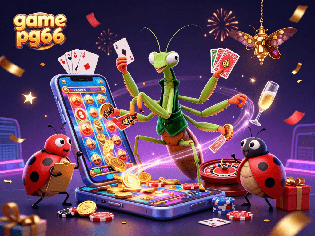 Experience the excitement of game pg66 with vibrant visuals and captivating casino action.