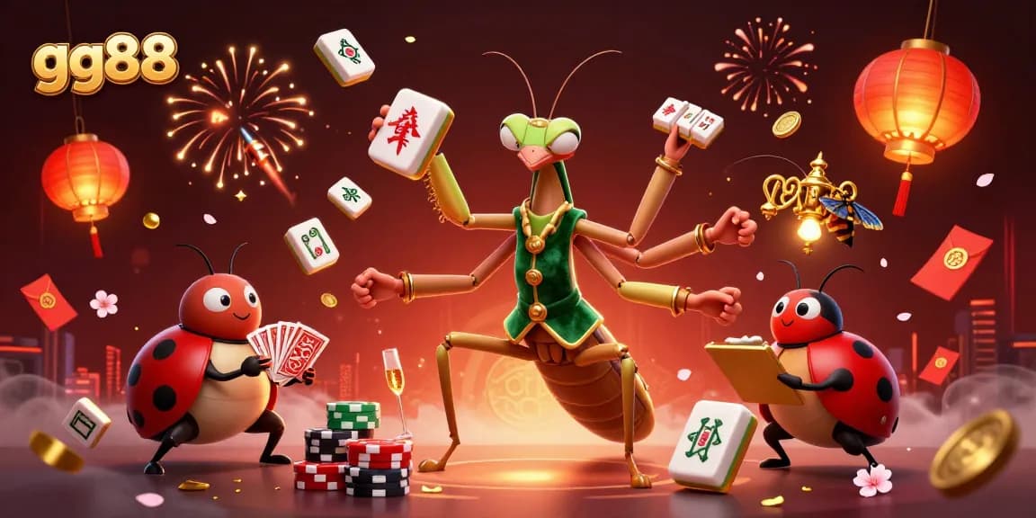 Experience thrilling gameplay at gg88 with vibrant characters and traditional casino elements.