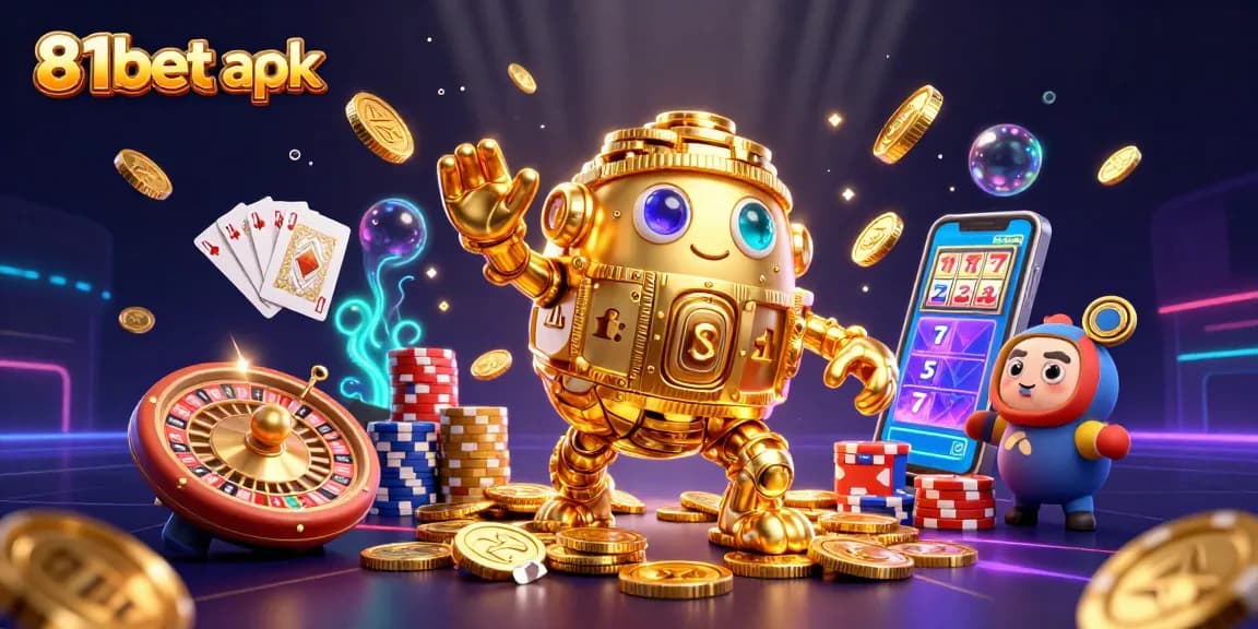 Experience exciting gambling action with the 81bet apk in a vibrant casino environment.