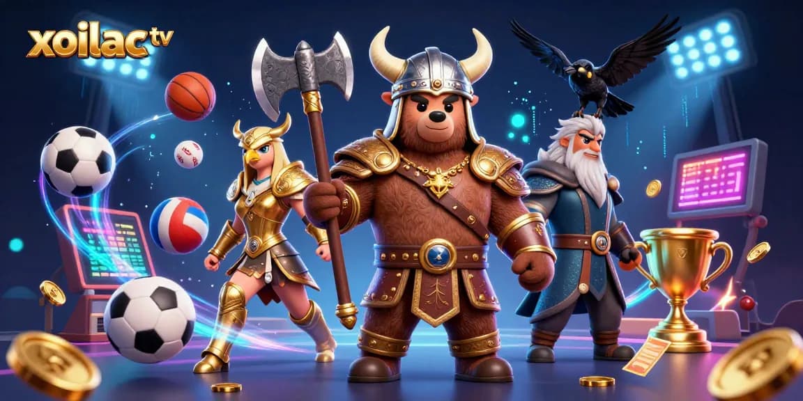 Xoilac TV delivers an exciting sports betting experience with dynamic visuals and action-packed elements.