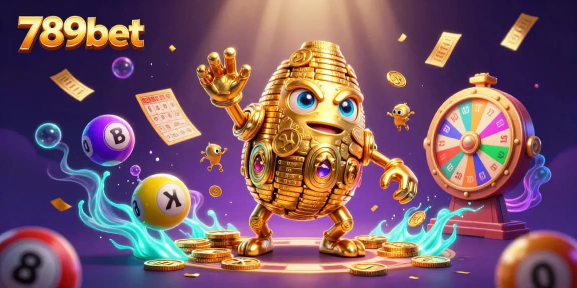 Experience the excitement of 789bet with a dynamic 3D illustration capturing vibrant casino elements.