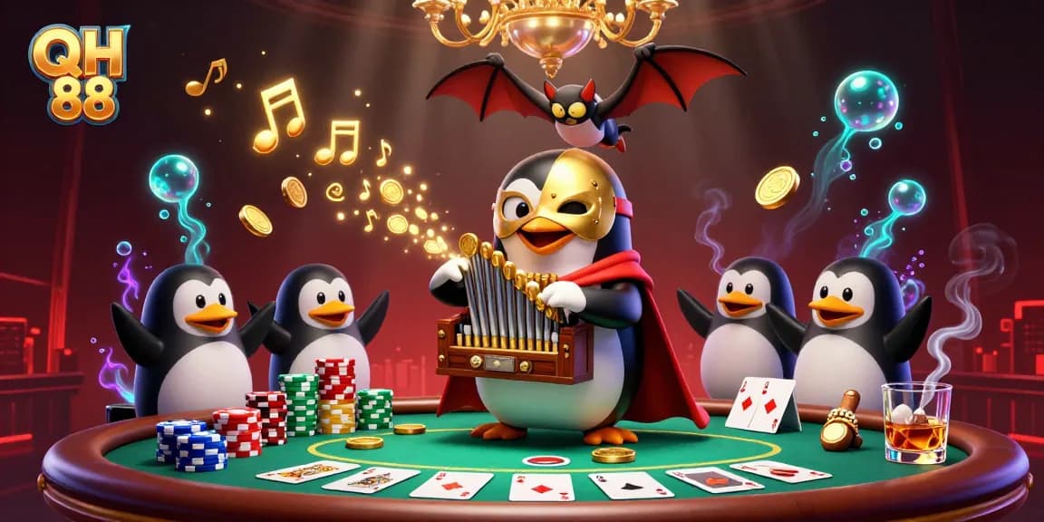 Experience the thrilling gameplay at QH 88 with vibrant 3D casino scenes filled with dynamic elements.