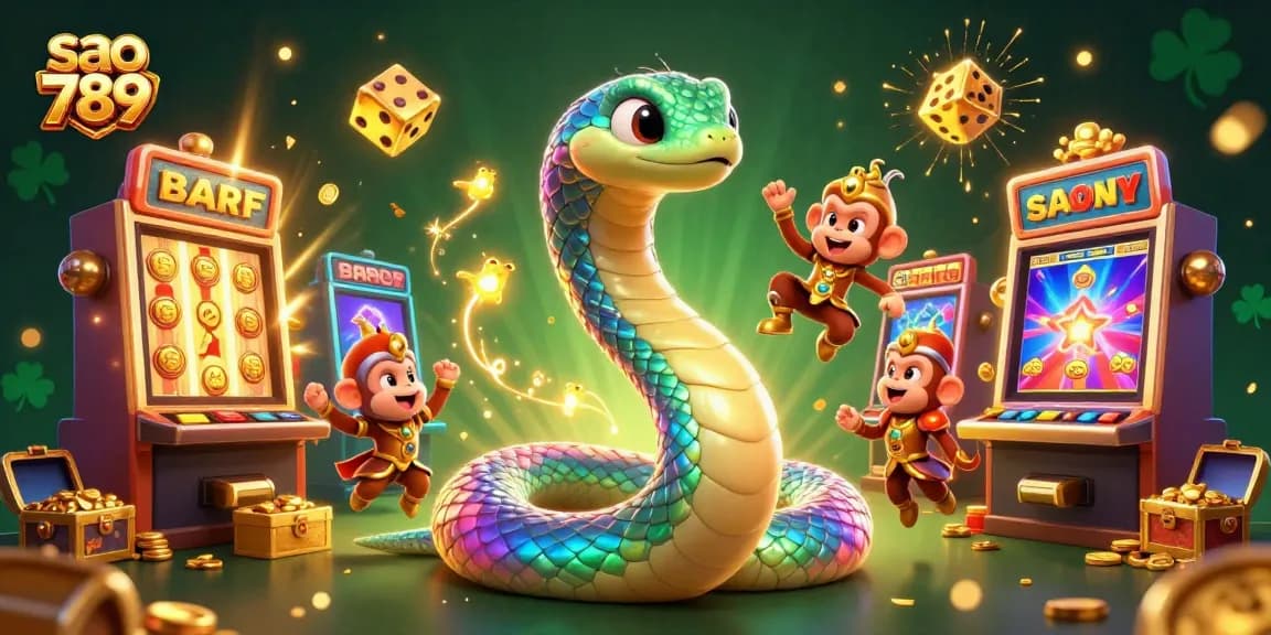 Spin the reels at sao 789 with vibrant symbols and dynamic 3D elements creating a thrilling casino experience.