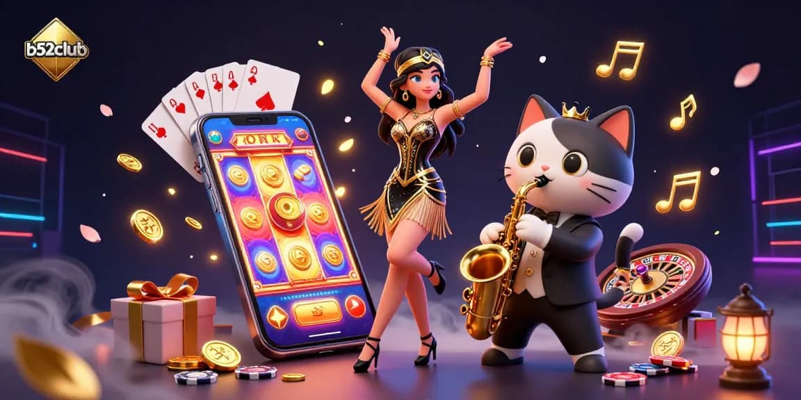 Engage in thrilling games at b52club with colorful slot experiences and vibrant casino celebrations.