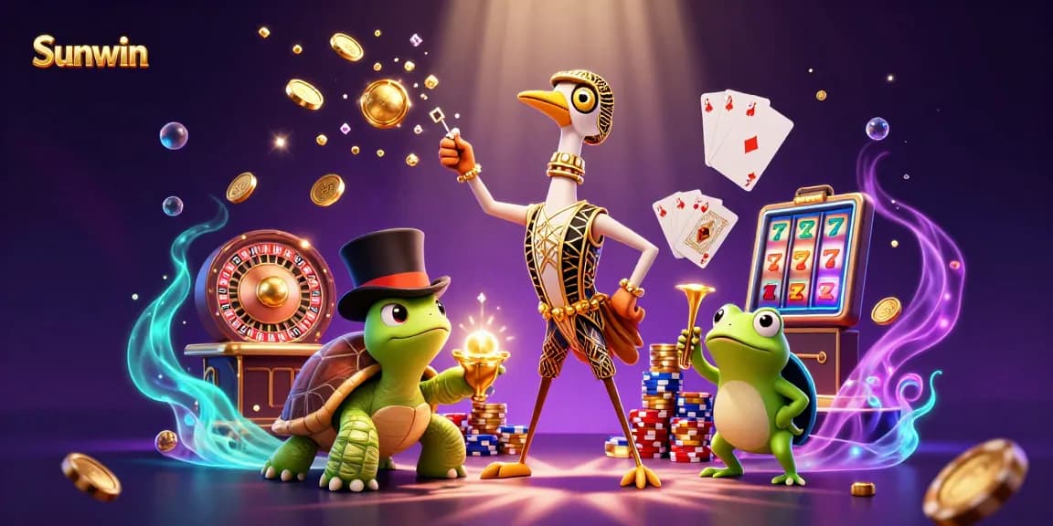 Experience thrilling wins at Sunwin with engaging casino games and vibrant visuals.