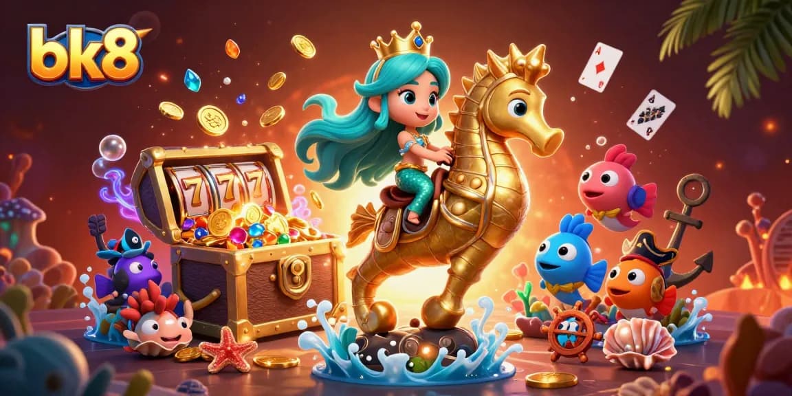 Engage with exciting bk8 spins featuring a mermaid princess and treasure-filled slots