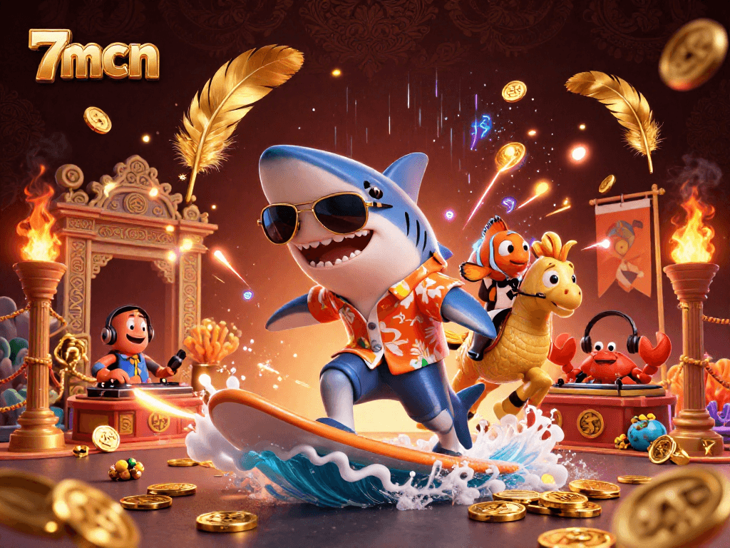 Experience thrilling wins at 7mcn with this vibrant, engaging Keno scene showcasing dynamic characters and gold coins.
