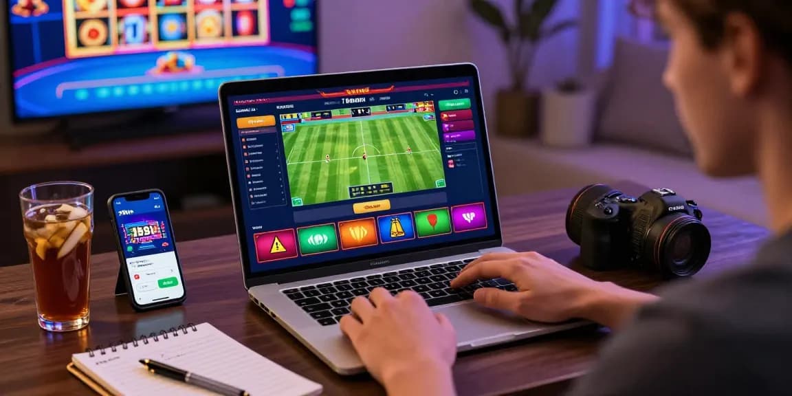 Engaging online gambling scene with vibrant graphics and 78win app showcasing thrilling betting experience.