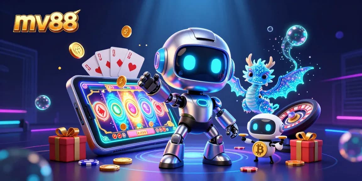 Play and win on mv88 with vibrant slot games, colorful characters, and exciting prizes!