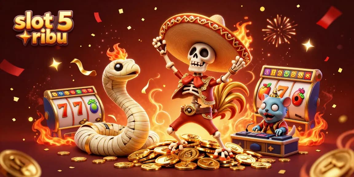 Win big with slot 5 ribu and enjoy vibrant casino fun featuring lively characters and dynamic elements.