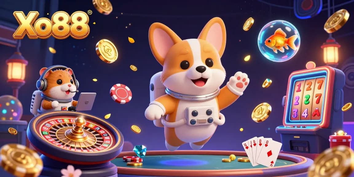 Xo88 engages players with thrilling casino games featuring vibrant 3D characters and dynamic animations.