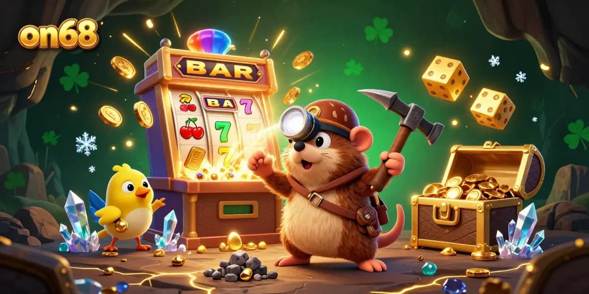 Experience thrilling big wins with the jackpot explosion at on68's dynamic casino scene.