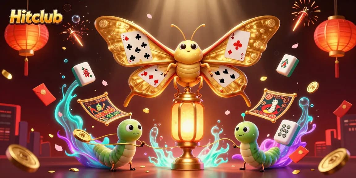 Experience thrilling casino activities with Hitclub, featuring a vibrant, dynamic 3D cartoon scene.