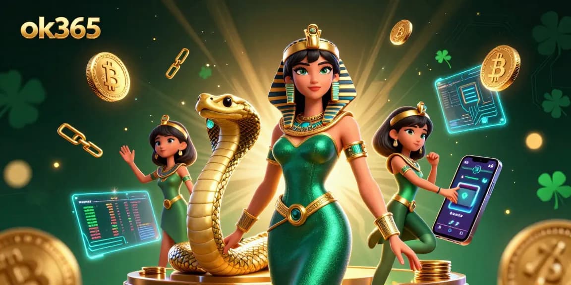 Experience the excitement of gaming at ok365 with dynamic 3D elements and crypto visuals.