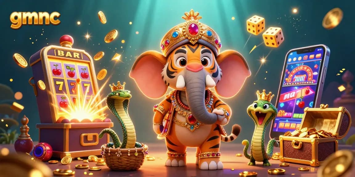 Experience gmnc with vibrant and engaging casino elements in a captivating scene.
