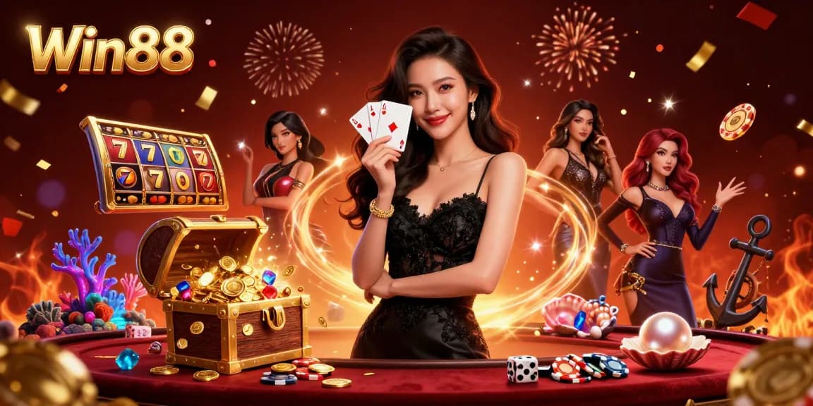 Win88 offers an exciting casino experience with vibrant visuals and thrilling gameplay elements.