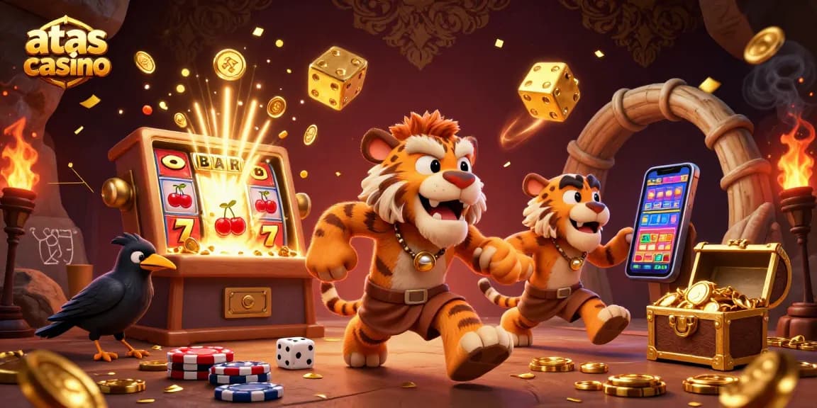 Experience thrilling gameplay at atas casino with exciting slot machines and captivating characters.