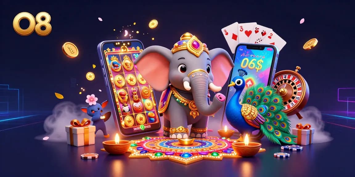 Win exciting rewards at O8 with a vibrant carnival-themed online casino experience featuring rich visuals and engaging gameplay.
