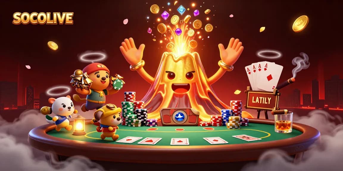 SOCOLIVE engages players with thrilling treasure hunts in a dynamic poker scene.