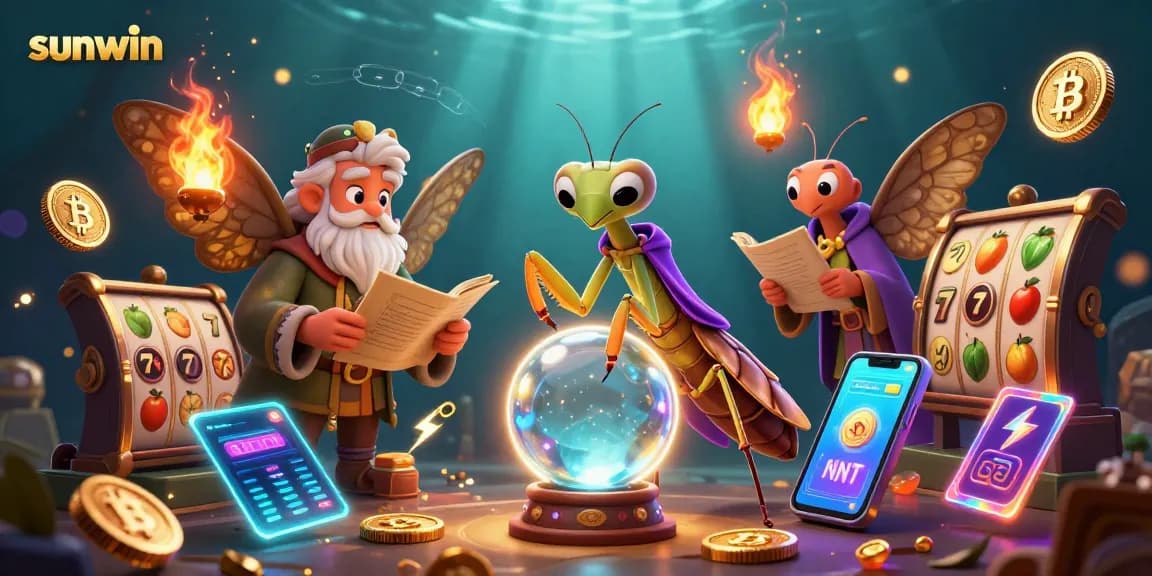Experience the captivating world of sunwin with vibrant gaming elements and unique characters in play.