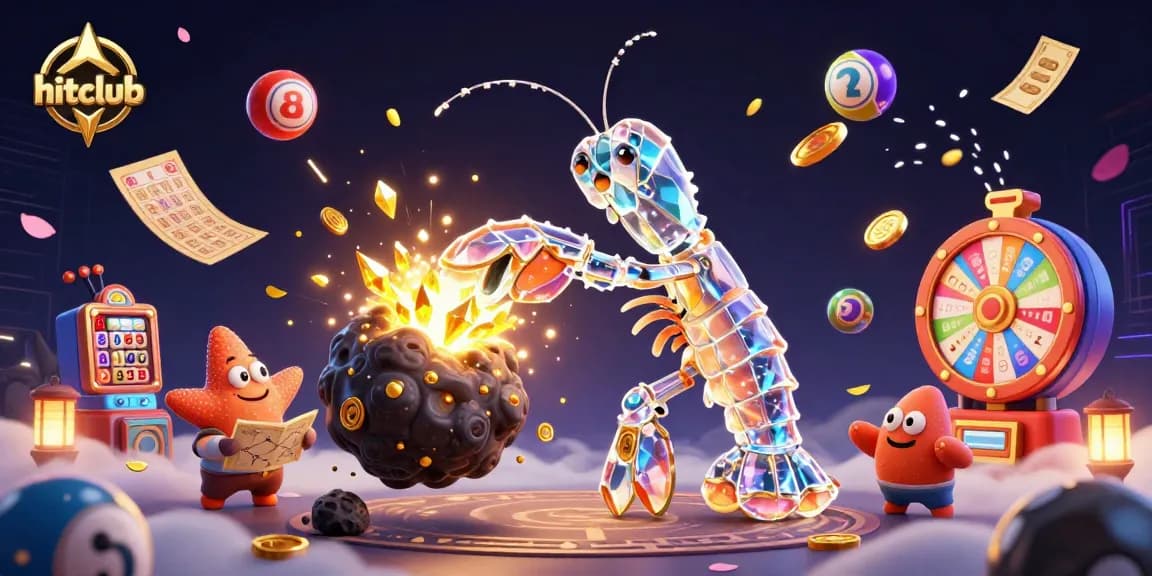Hitclub offers thrilling gaming experiences with vibrant casino elements and captivating characters.