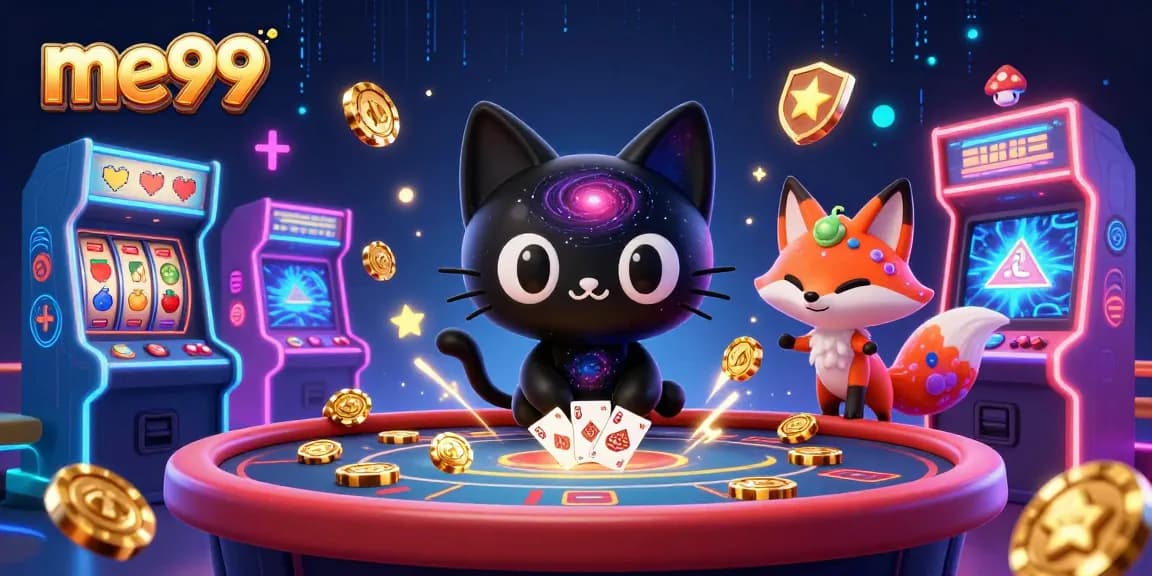 Experience the excitement of me99, where the cosmic casino comes alive with captivating characters!