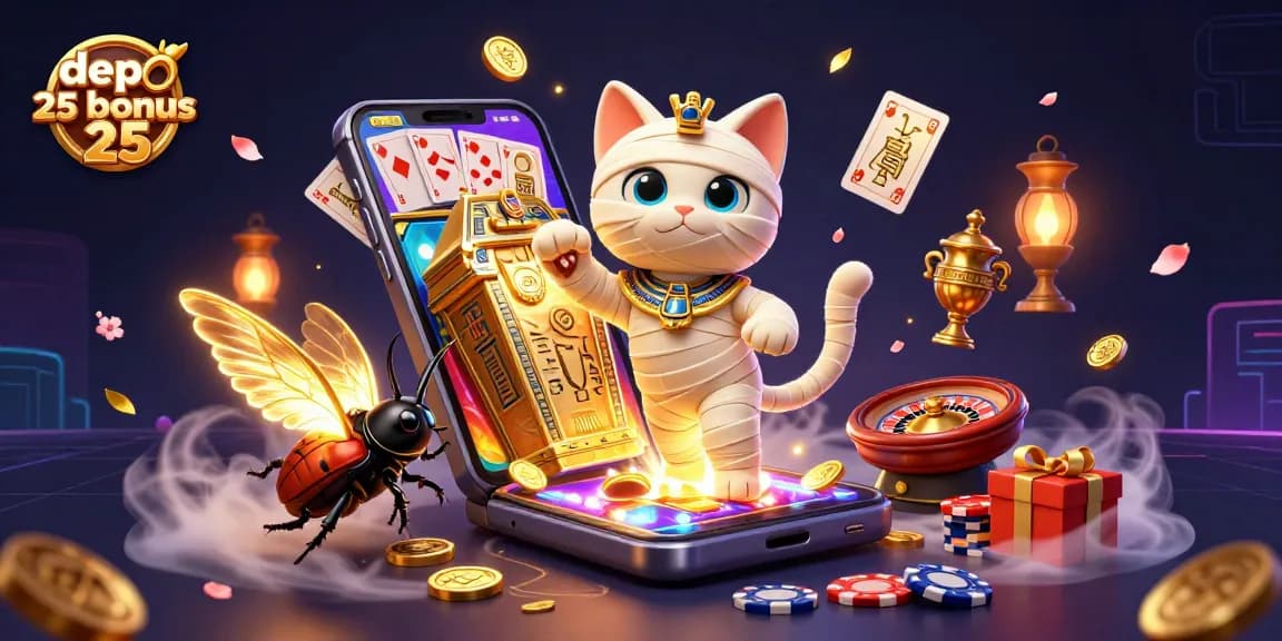 Slot online depo 25 bonus 25 memberikan sensasi permainan yang menarik dengan kemenangan ganda.