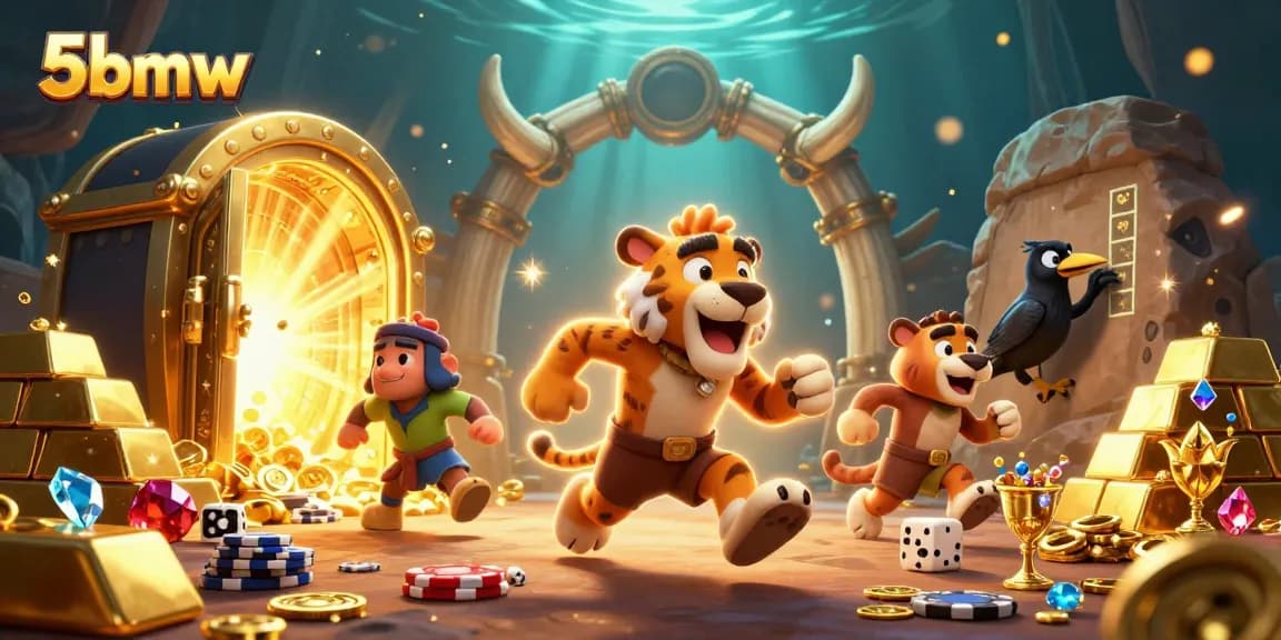Experience thrilling gaming action at 5bmw, featuring dynamic casino elements and unique characters.