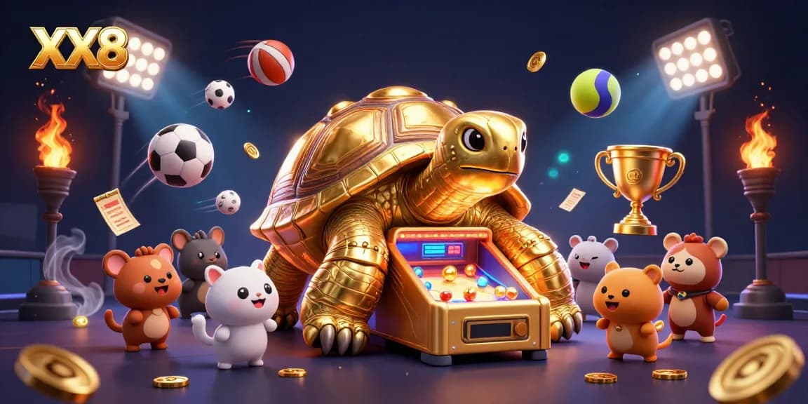Engage with thrilling XX8 gaming experiences featuring vibrant characters and dynamic sports elements.