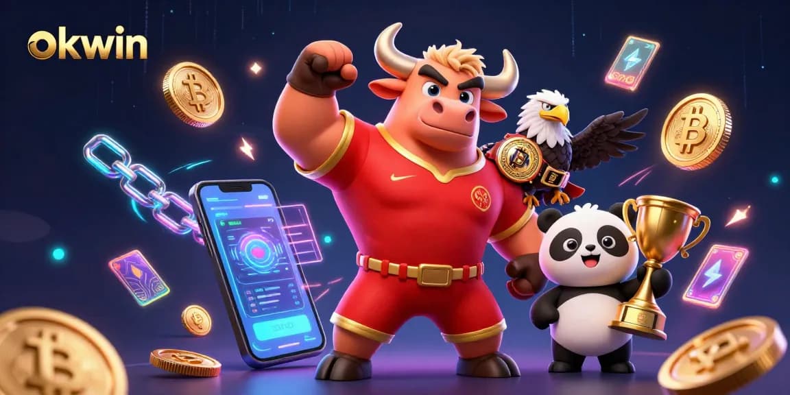 Join the thrill of winning at okwin with a vibrant scene of gaming excitement.