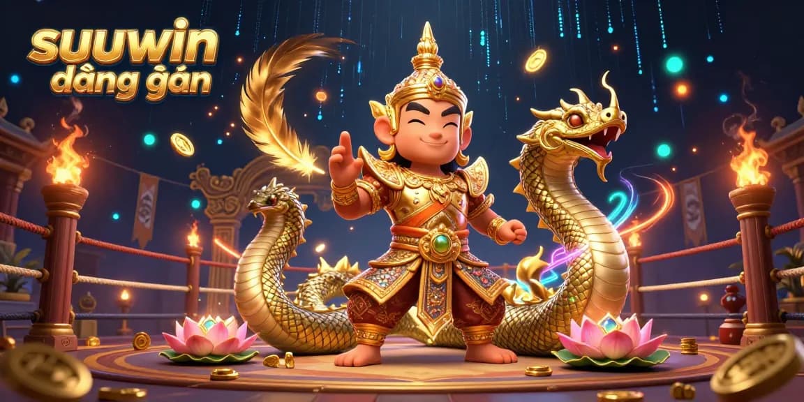 Experience thrilling gameplay with suuwin đăng nhập, featuring vibrant 3D characters and immersive casino elements in a colorful scene.