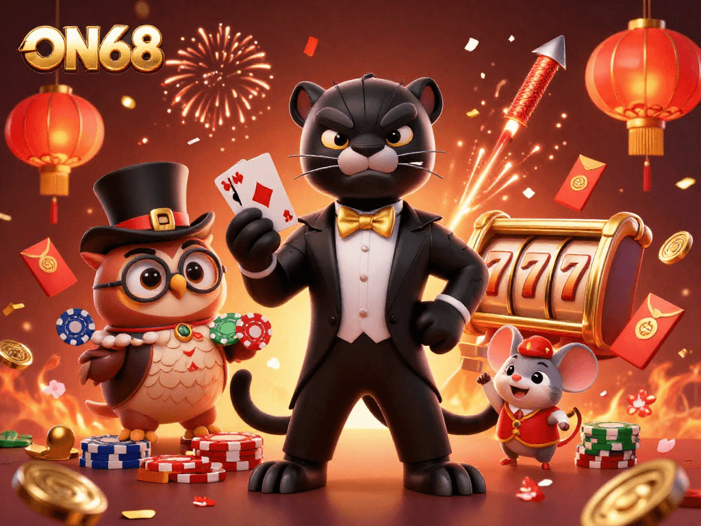Engage with thrilling gameplay at ON68, where stylish panther dealers and exciting games await.