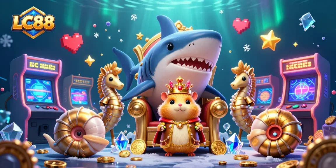 Experience thrilling gameplay at LC88 with vibrant characters and dynamic casino elements.