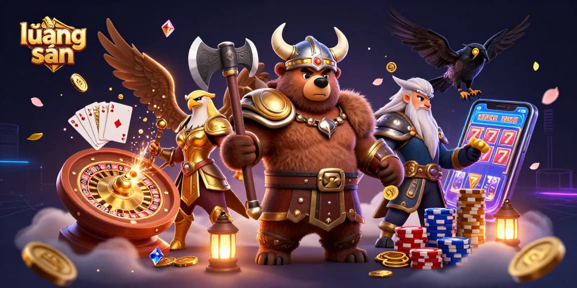 Experience the thrill of winning with lương sơn's gambling adventures featuring dynamic characters and casino elements.
