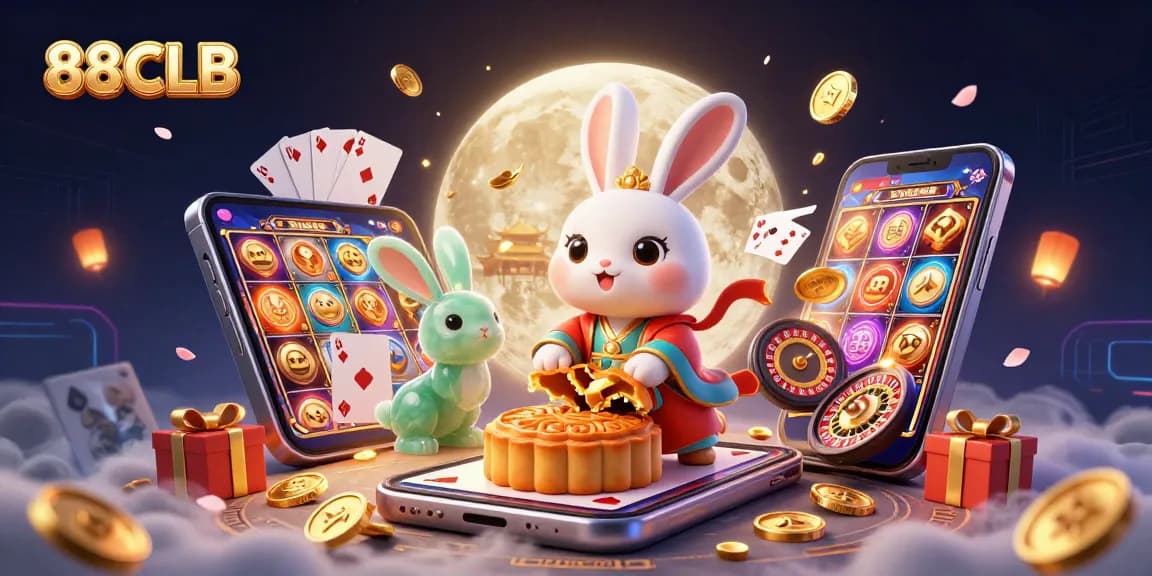 Experience thrilling gameplay at 88CLB with vibrant casino elements and enchanting characters.