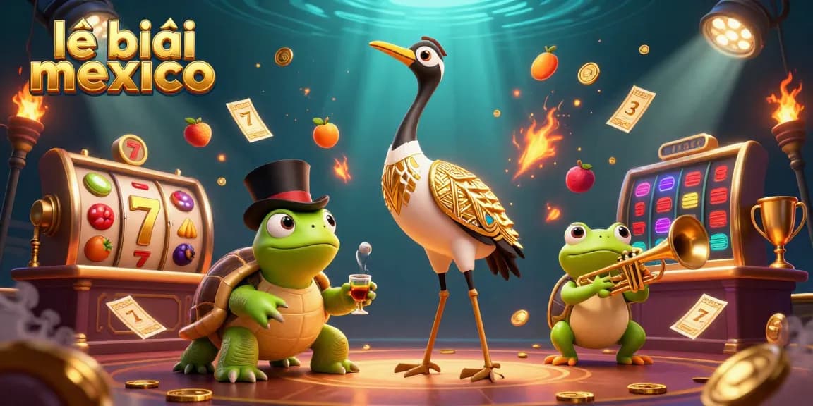 Experience the vibrant excitement of لễ hội mexico with dynamic reels and characters in a lively casino atmosphere.
