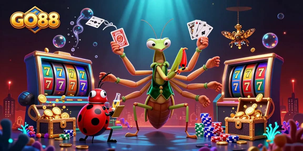 Experience thrilling gameplay with GO88’s vibrant slots and winning opportunities within the casino.