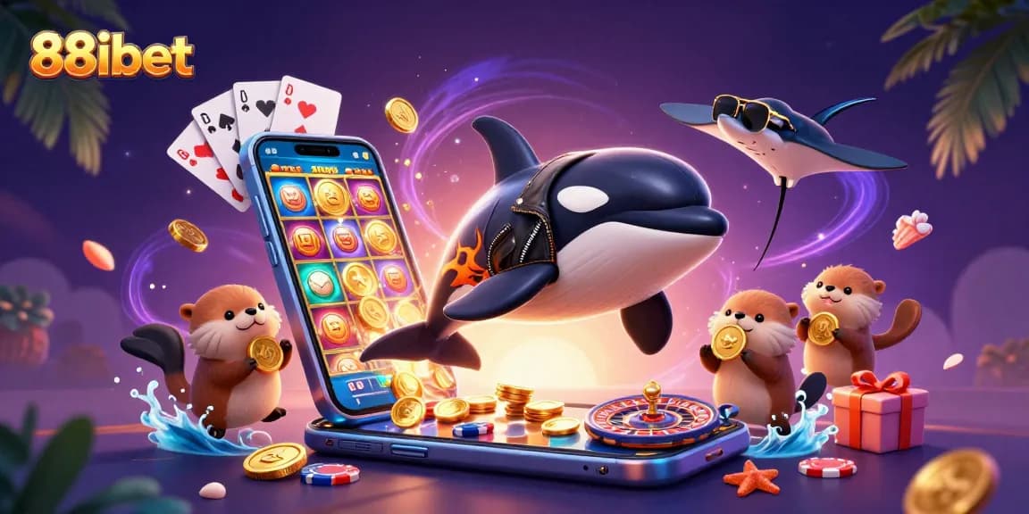 88ibet players experience thrilling jackpots and exciting gameplay in a vibrant casino scene.