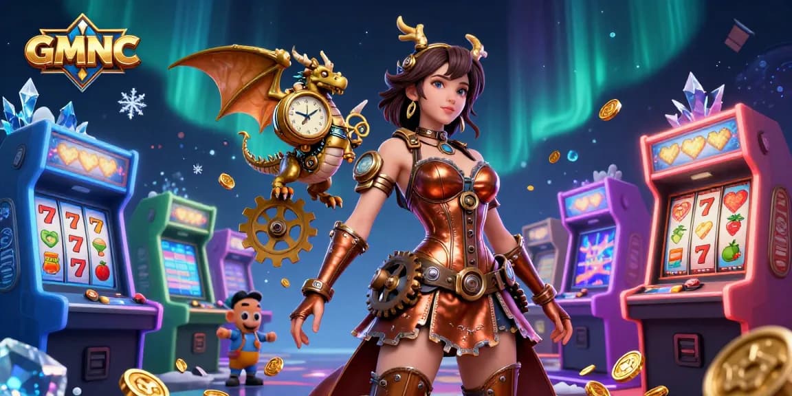 Engage in the thrilling world of GMNC with vibrant 3D casino gaming and captivating characters.