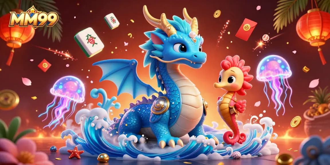 Immerse in the vibrant world of MM99 with exciting casino games, dynamic dragons, and enchanting visuals.