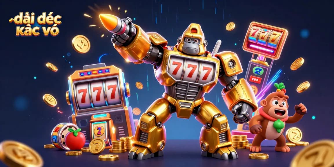 Engage in the thrilling world of đại dịch xác sống with a vibrant 3D casino battle featuring epic mech characters.