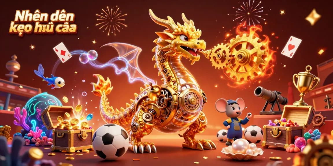 Engage with Nhận định kèo nhà cái through vibrant 3D illustrations of sports betting elements and dynamic scenes.