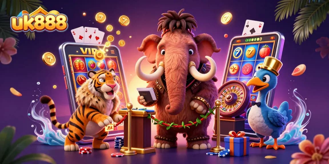 Engage with exciting slot games at uk888 with VIP experiences and casino flair.