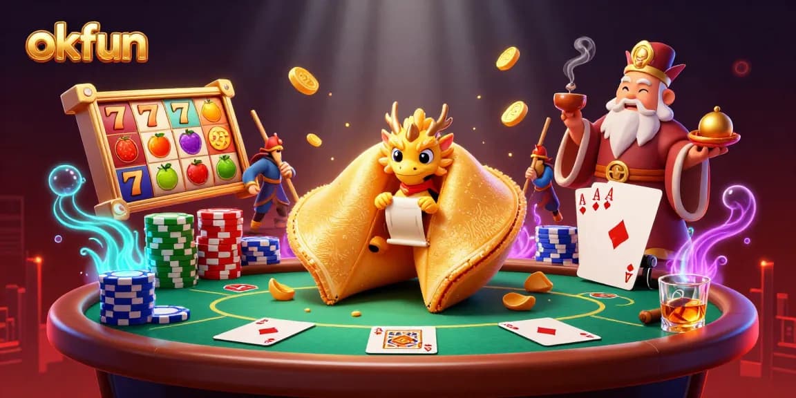 Experience thrilling spins at okfun with dynamic slot games and engaging casino elements.