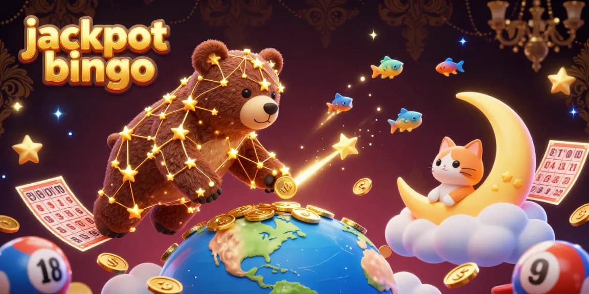 Experience the excitement of jackpot bingo with vibrant graphics and engaging elements.