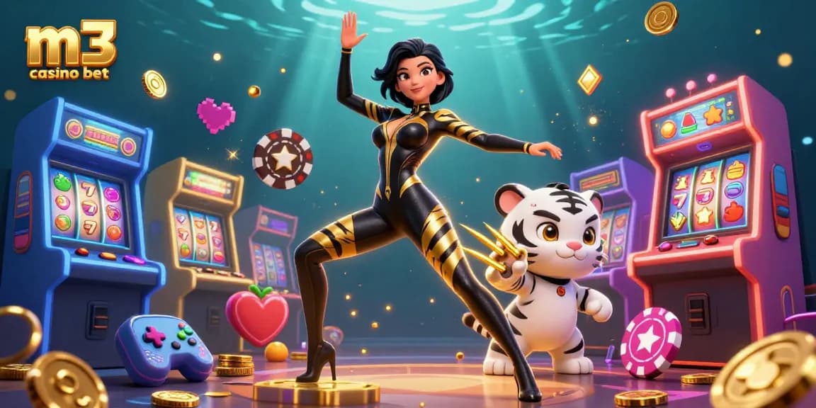Experience thrilling gameplay at M3 Casino Bet with vibrant slot machines and stunning visual effects.